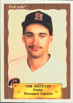 1990 ProCards #1439 Tom Hostetler Front