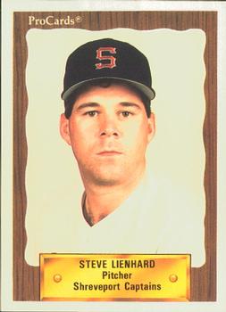 1990 ProCards #1440 Steve Lienhard Front
