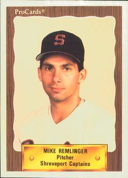 1990 ProCards #1444 Mike Remlinger Front