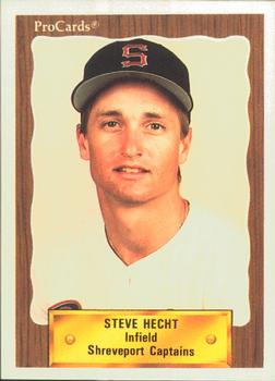 1990 ProCards #1451 Steve Hecht Front