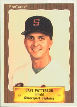 1990 ProCards #1453 Dave Patterson Front