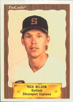 1990 ProCards #1455 Rick Nelson Front