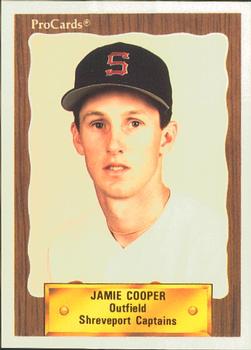 1990 ProCards #1457 Jamie Cooper Front