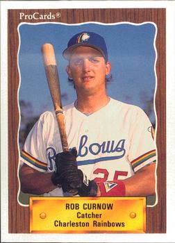 1990 ProCards #2042 Rob Curnow Front