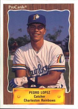 1990 ProCards #2043 Pedro Lopez Front