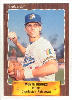 1990 ProCards #2048 Monte Brooks Front