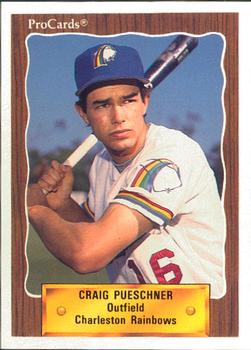 1990 ProCards #2052 Craig Pueschner Front