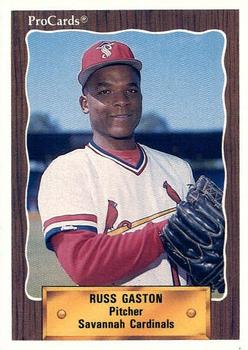 1990 ProCards #2065 Russ Gaston Front