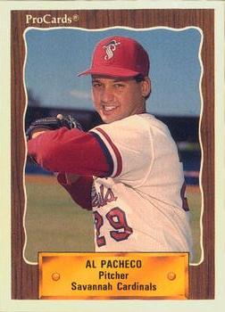 1990 ProCards #2067 Al Pacheco Front