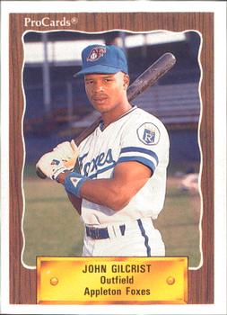 1990 ProCards #2108 John Gilcrist Front