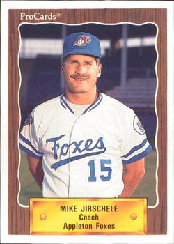 1990 ProCards #2112 Mike Jirschele Front