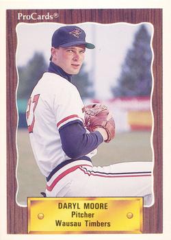 1990 ProCards #2118 Daryl Moore Front