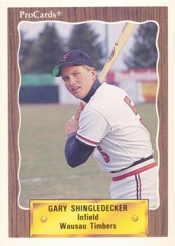 1990 ProCards #2132 Gary Shingledecker Front