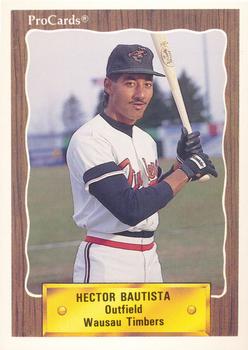 1990 ProCards #2139 Hector Bautista Front