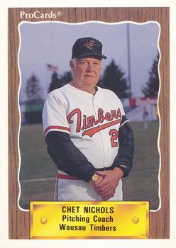 1990 ProCards #2144 Chet Nichols Front