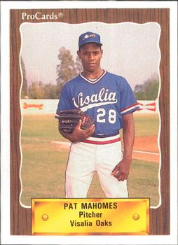 1990 ProCards #2149 Pat Mahomes Front