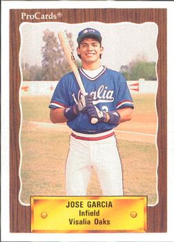 1990 ProCards #2161 Jose Garcia Front
