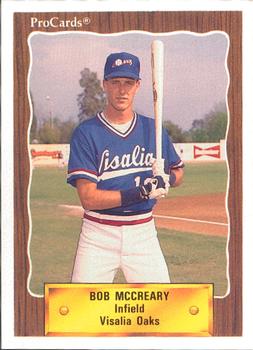 1990 ProCards #2163 Bob McCreary Front