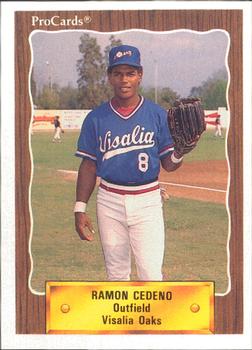 1990 ProCards #2166 Ramon Cedeno Front