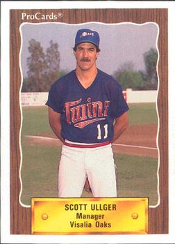 1990 ProCards #2170 Scott Ullger Front