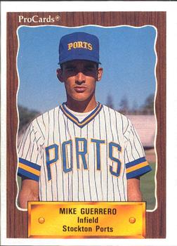 1990 ProCards #2193 Mike Guerrero Front