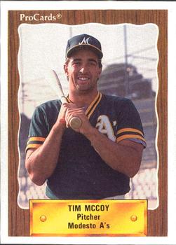 1990 ProCards #2208 Tim McCoy Front