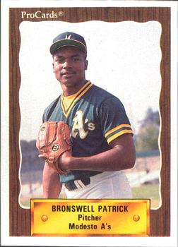 1990 ProCards #2211 Bronswell Patrick Front