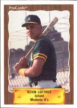 1990 ProCards #2219 Kevin Lofthus Front