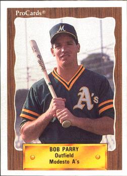 1990 ProCards #2228 Bob Parry Front