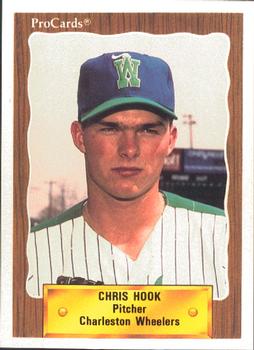 1990 ProCards #2234 Chris Hook Front