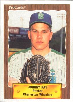 1990 ProCards #2240 Johnny Ray Front