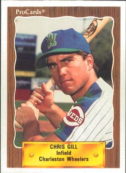 1990 ProCards #2246 Chris Gill Front