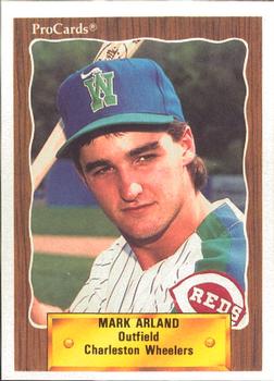 1990 ProCards #2250 Mark Arland Front