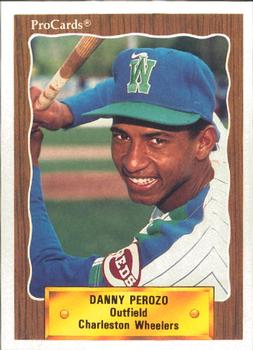 1990 ProCards #2254 Danny Perozo Front