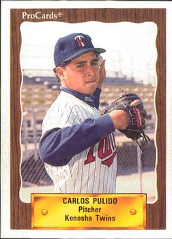 1990 ProCards #2293 Carlos Pulido Front