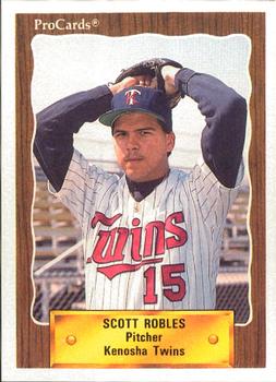 1990 ProCards #2294 Scott Robles Front