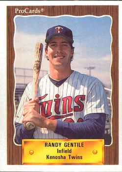 1990 ProCards #2300 Randy Gentile Front