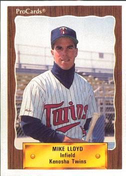 1990 ProCards #2301 Mike Lloyd Front