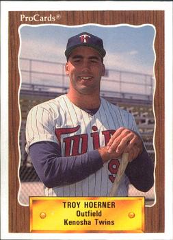1990 ProCards #2307 Troy Hoerner Front