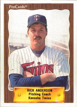 1990 ProCards #2311 Rick Anderson Front