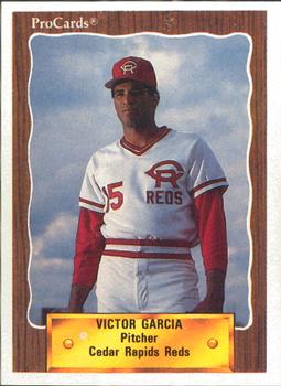 1990 ProCards #2315 Victor Garcia Front