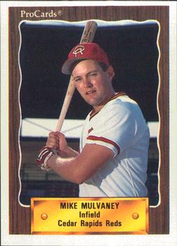 1990 ProCards #2330 Mike Mulvaney Front