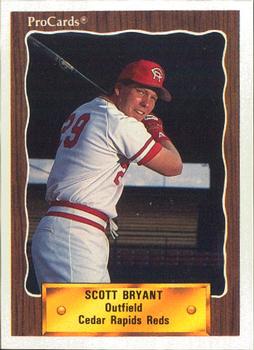 1990 ProCards #2336 Scott Bryant Front
