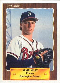 1990 ProCards #2345 Kevin Kelly Front