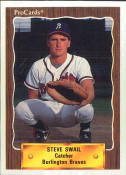 1990 ProCards #2353 Steve Swail Front