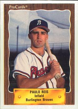 1990 ProCards #2359 Paulo Reis Front