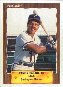 1990 ProCards #2360 Ramon Caraballo Front