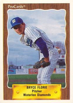 1990 ProCards #2371 Bryce Florie Front