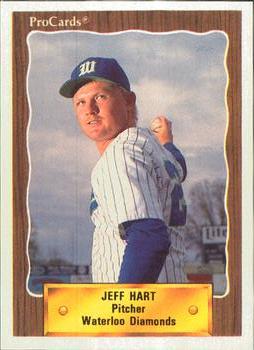 1990 ProCards #2373 Jeff Hart Front