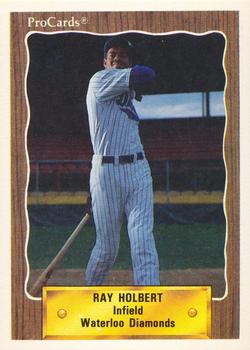 1990 ProCards #2384 Ray Holbert Front